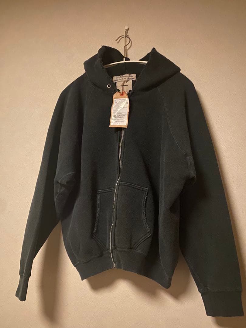 トップス the shishikui ZIPER/BLACK