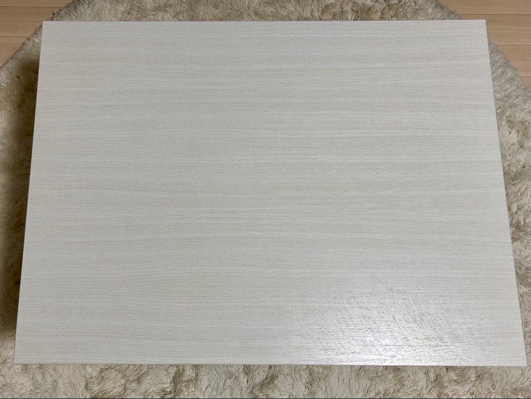 た*う様 ローテーブル　こたつ　ホワイト木目調