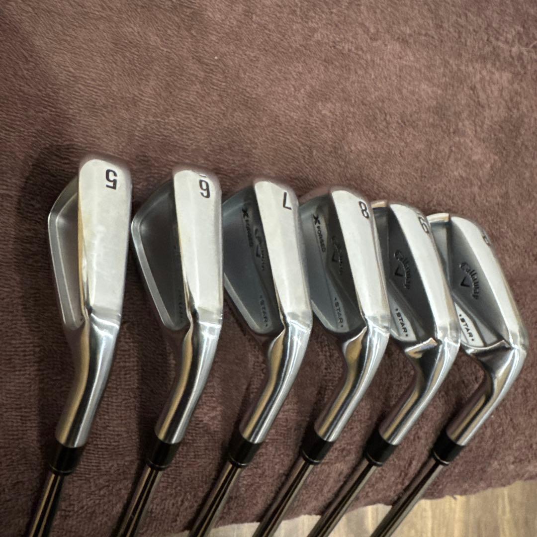 Xフォージド スター 2024 アイアン モーダス105s シャフト ６本セット