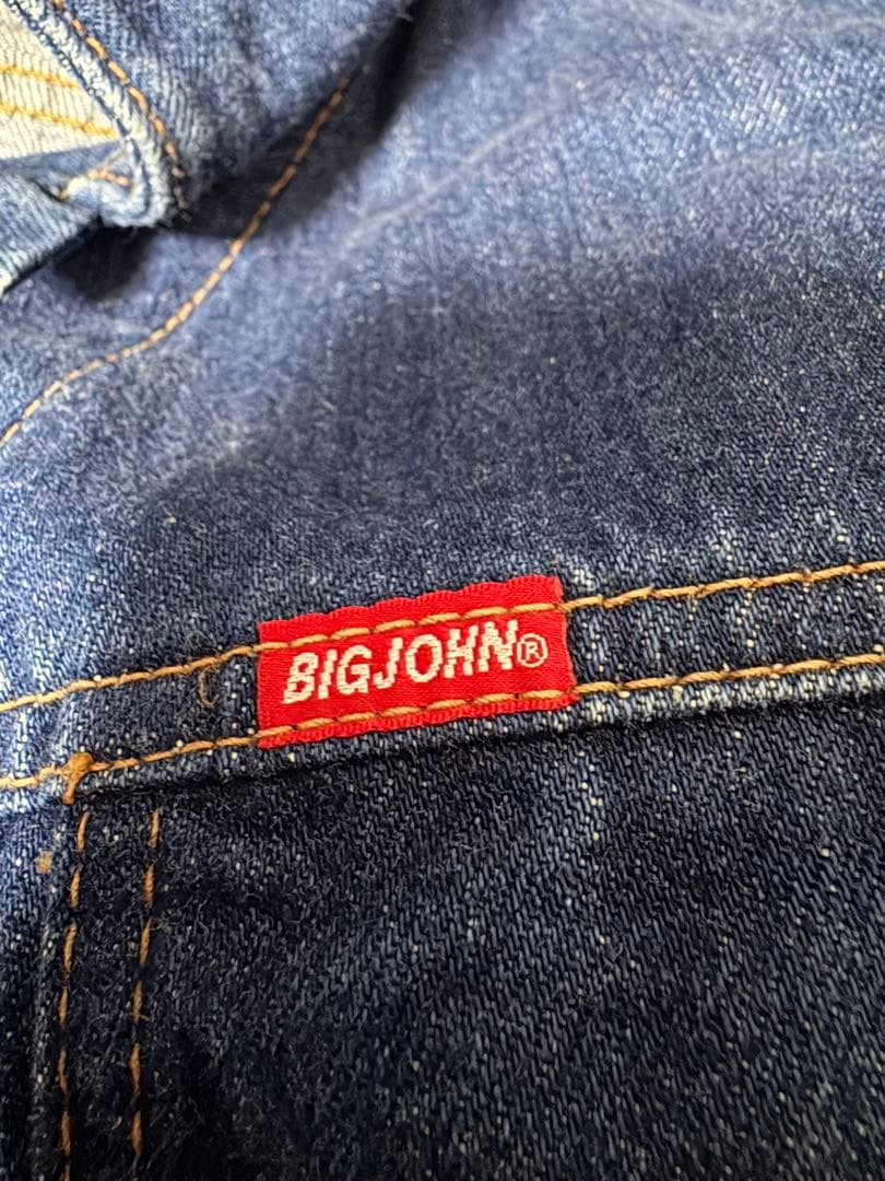 ⭐︎大きいサイズ⭐︎ BIG JOHN デニムジャケット Scovill刻印ボタン