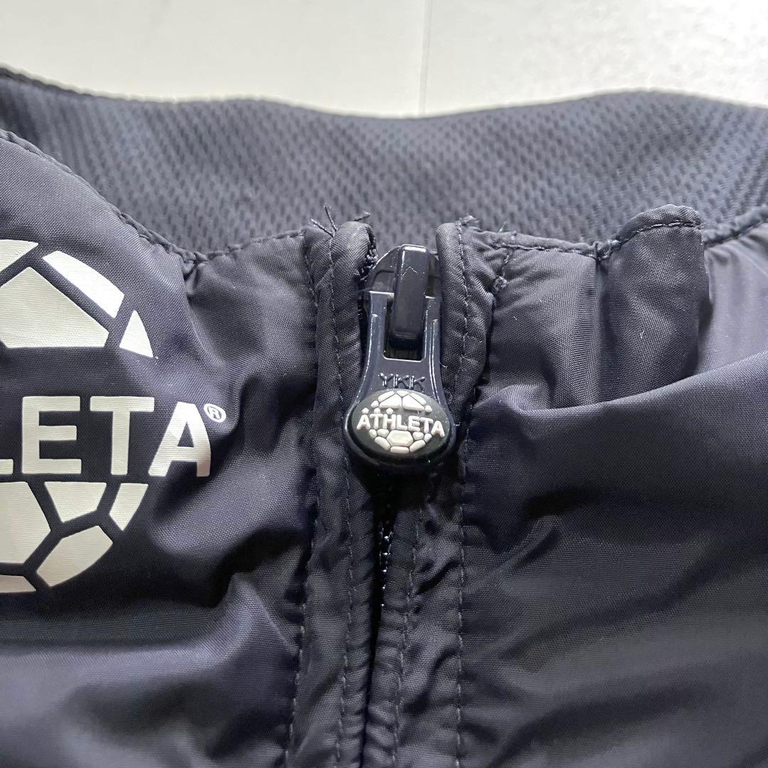 ATHLETA ウインドブレーカーセットアップ　ダークネイビー　L　ピステスーツ
