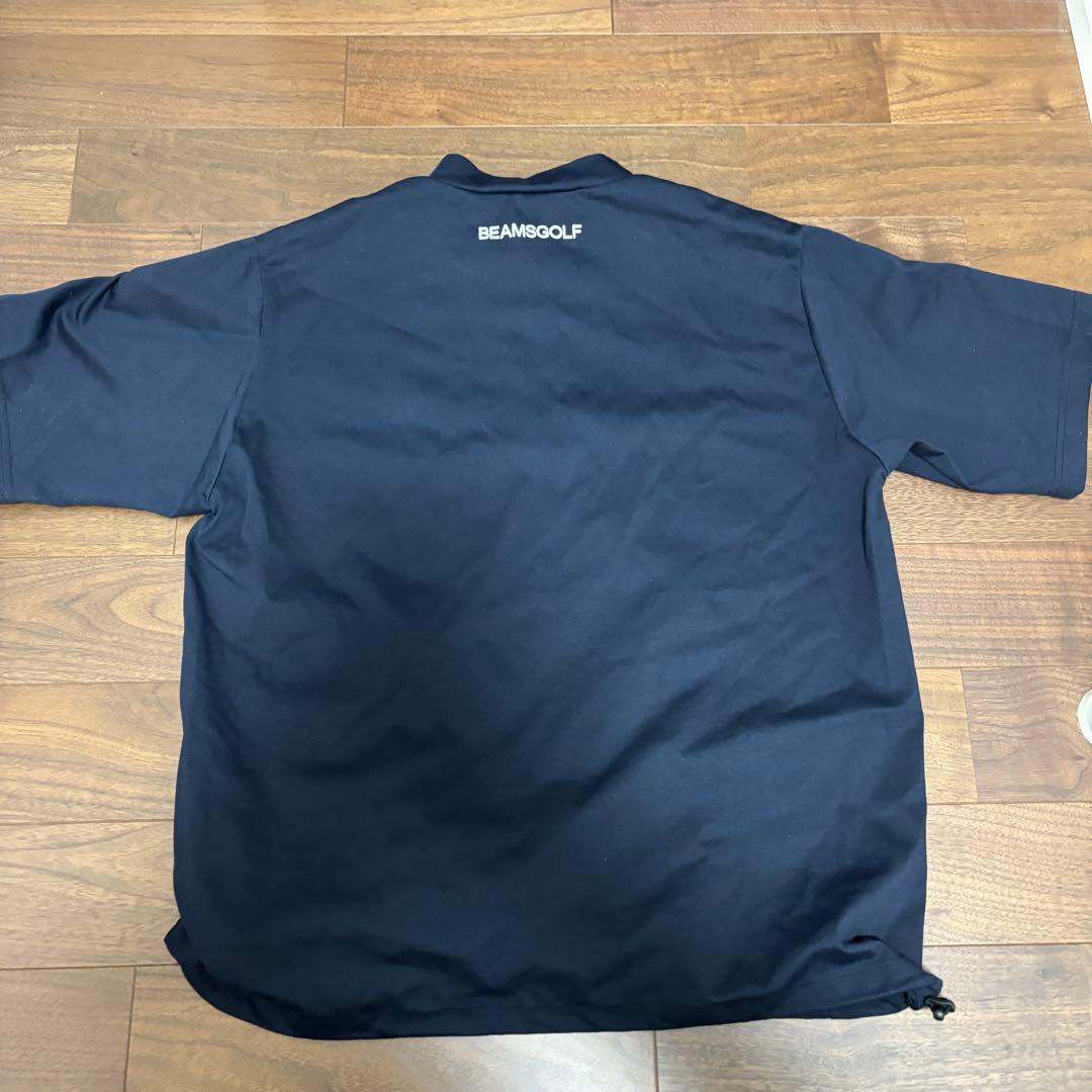 BEAMS GOLF ORANGE LABEL ストレッチモックネックシャツ