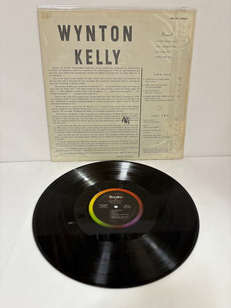 激レアUSオリジ‼️Wynton Kelly - Vee Jay 枯葉