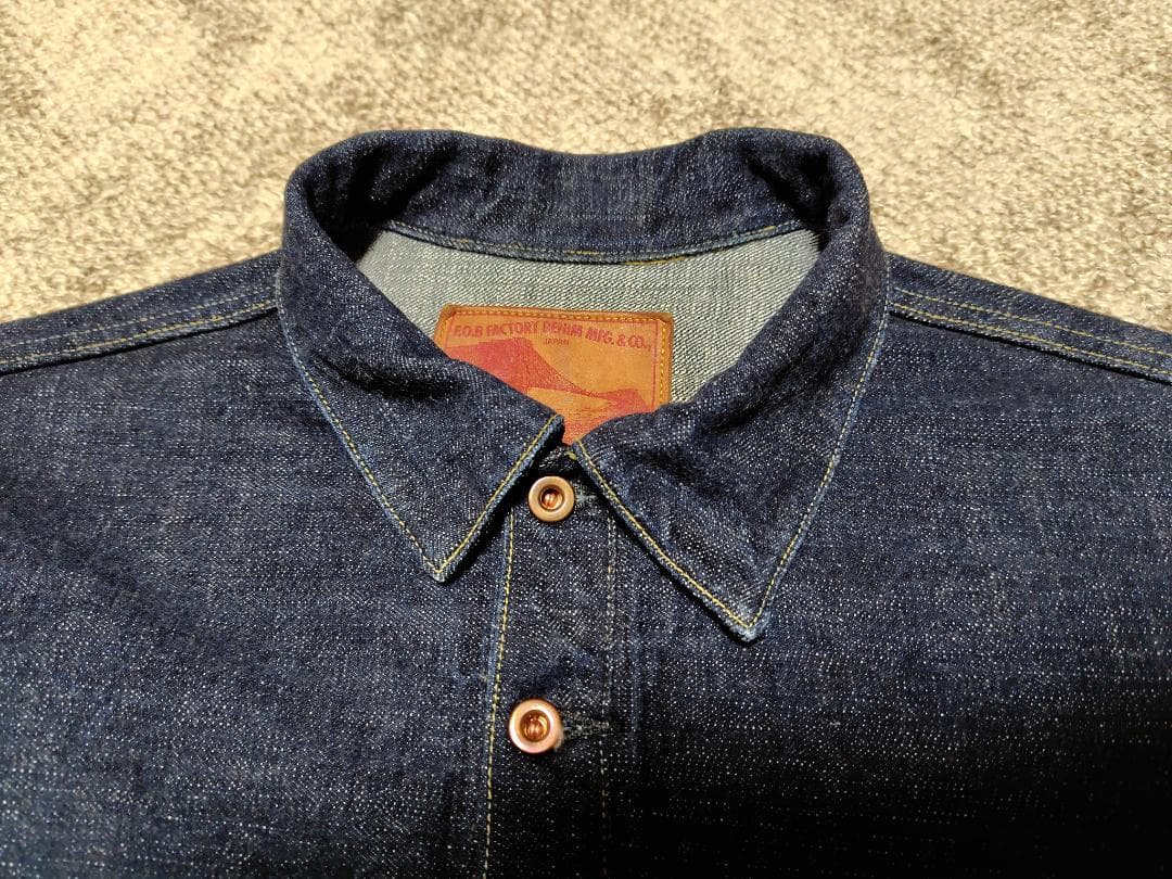 FOB FACTORY プルオーバー G3 デニムジャケット size 42