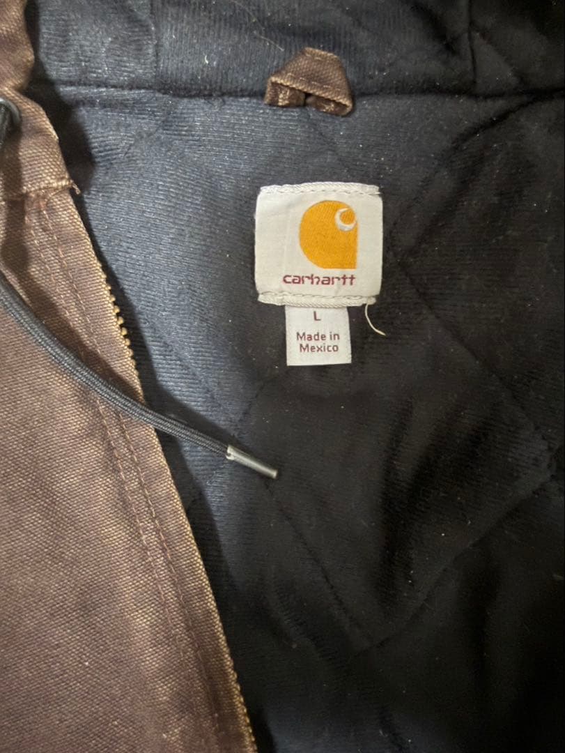 Carhartt アクティブジャケット J130 DKB フルジップ L