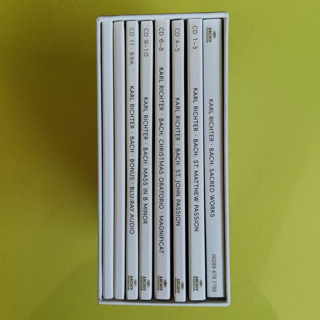 リヒター　バッハ宗教作品集 11CD+1Blu-ray Audio+4DVD