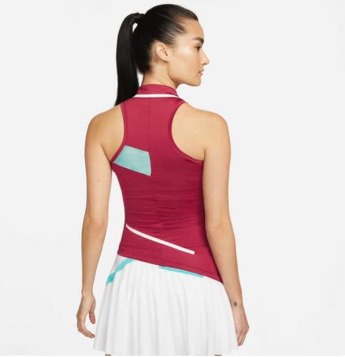 新品 NIKE ナイキ テニスウェア タンクトップ ノースリーブ レディースS