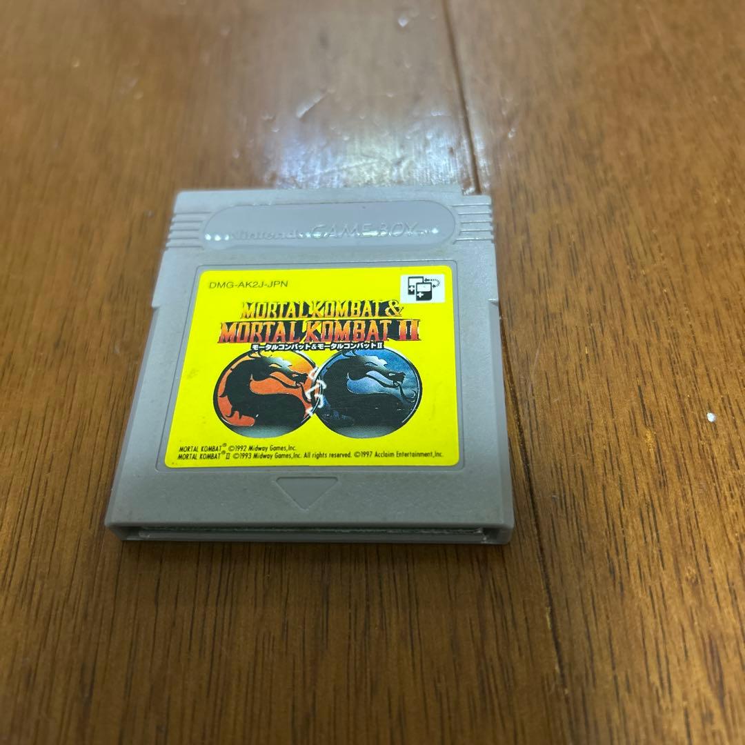 ゲームボーイモータルコンバット&2