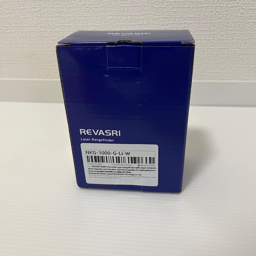 【在庫限り　残り１個‼️】REVASRI ゴルフ用距離計 NK-1000 ホワイト