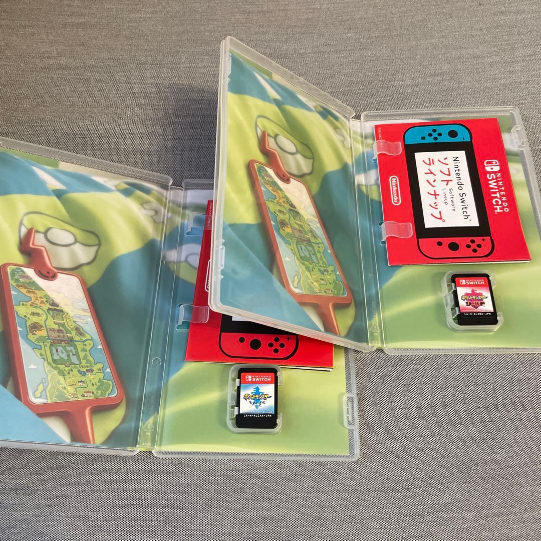 ポケットモンスター ソード・シールド 2本セット　Switch ソフト
