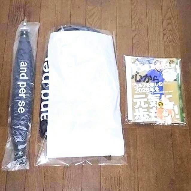 and per se アンパスィゴルフ キャディバック 限定 正規品 送料無料