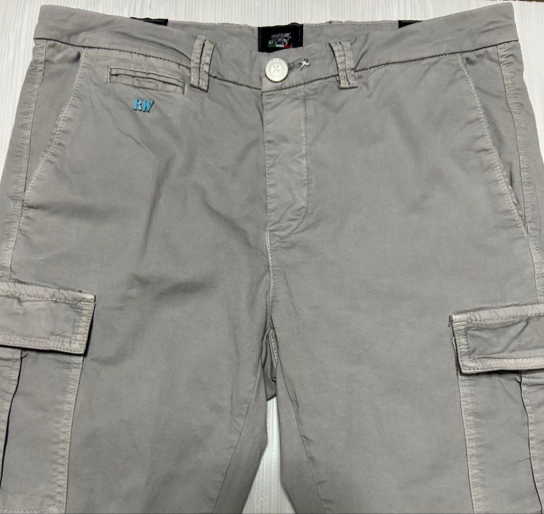 TRAMAROSSA Amerigo グレーストレッチ カーゴパンツ　イタリア製