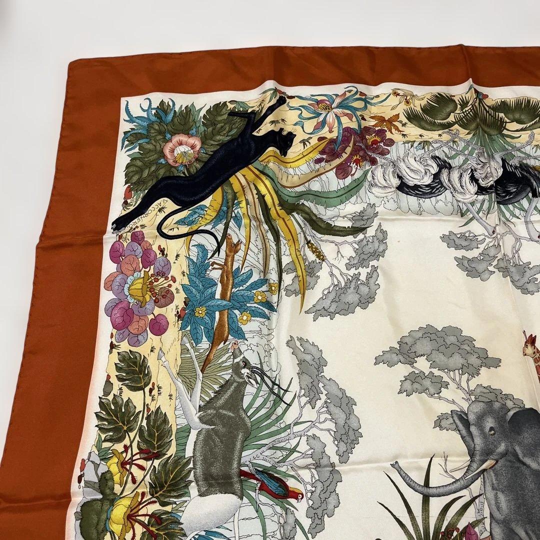 超希少　オールドグッチ　スカーフ シルク　ヴィットリオ アッコルネロ　GUCCI