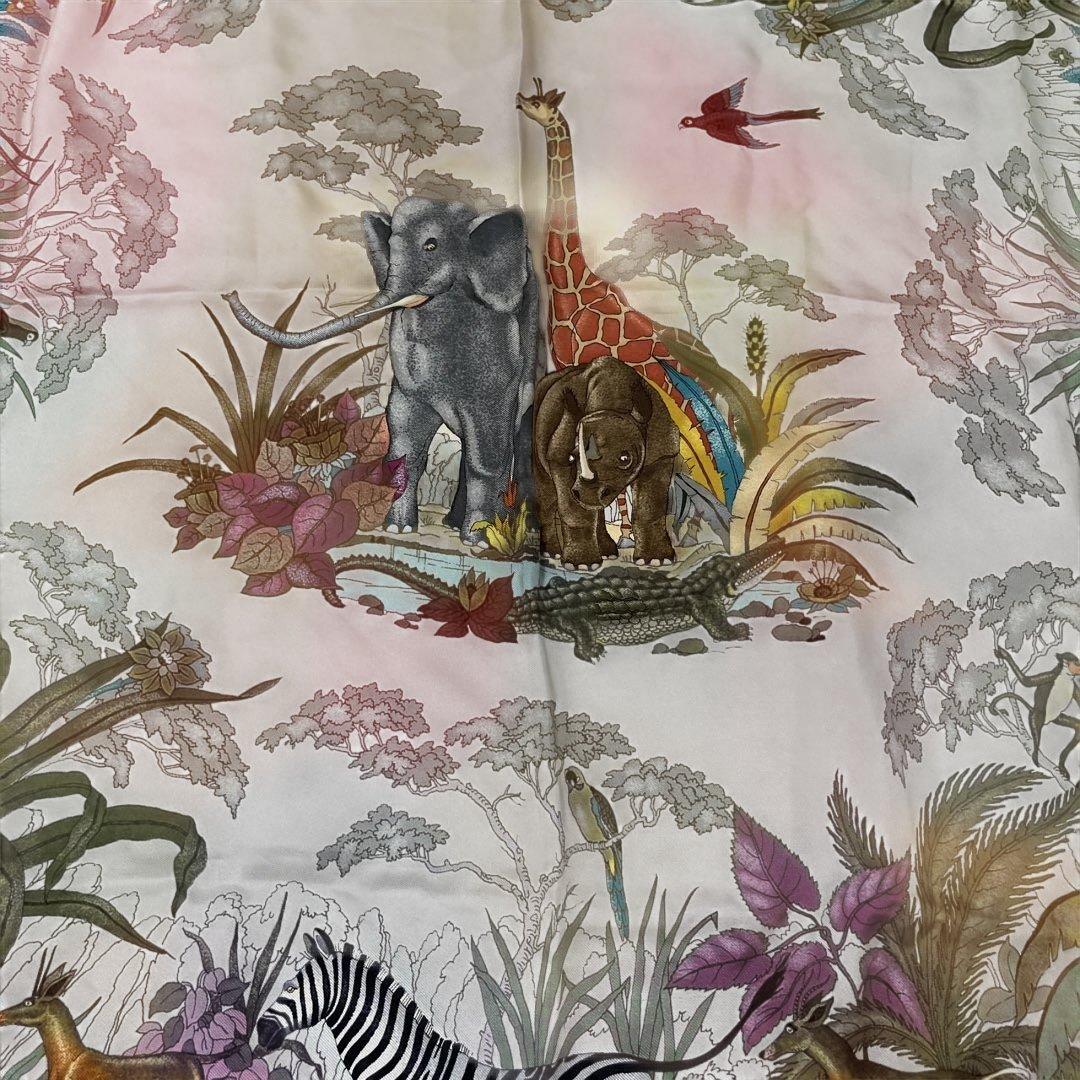 超希少　オールドグッチ　スカーフ シルク　ヴィットリオ アッコルネロ　GUCCI