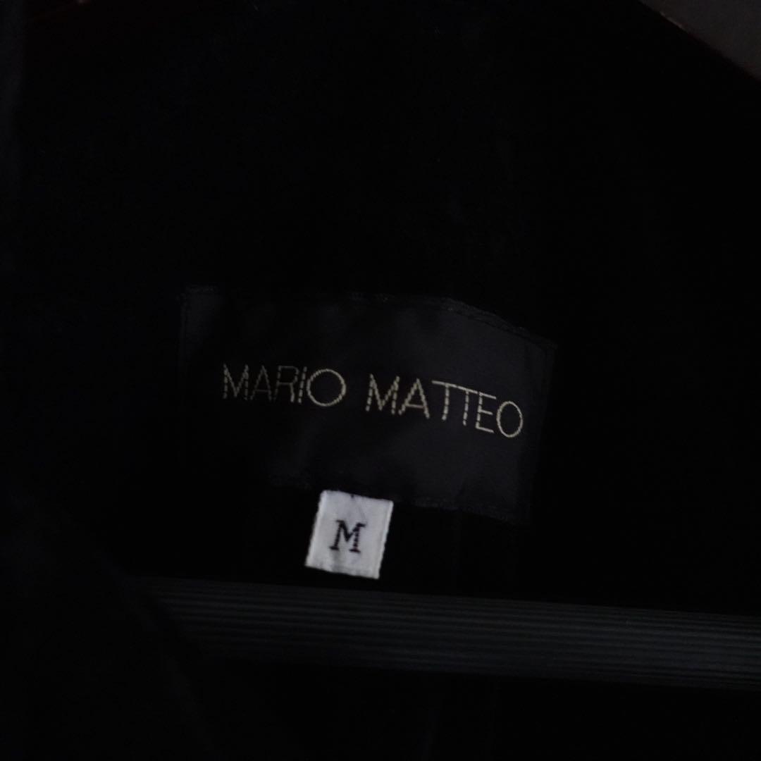 【イタリア製】MARIO MATTEO Velor Tracker Jacket