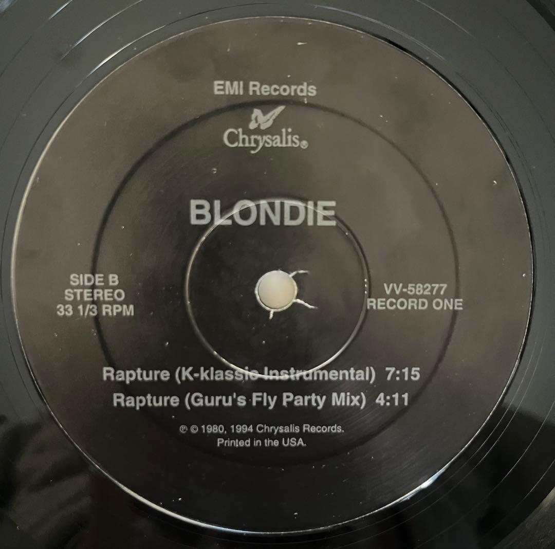 洋楽 US2LP Blondie / Rapture Remix