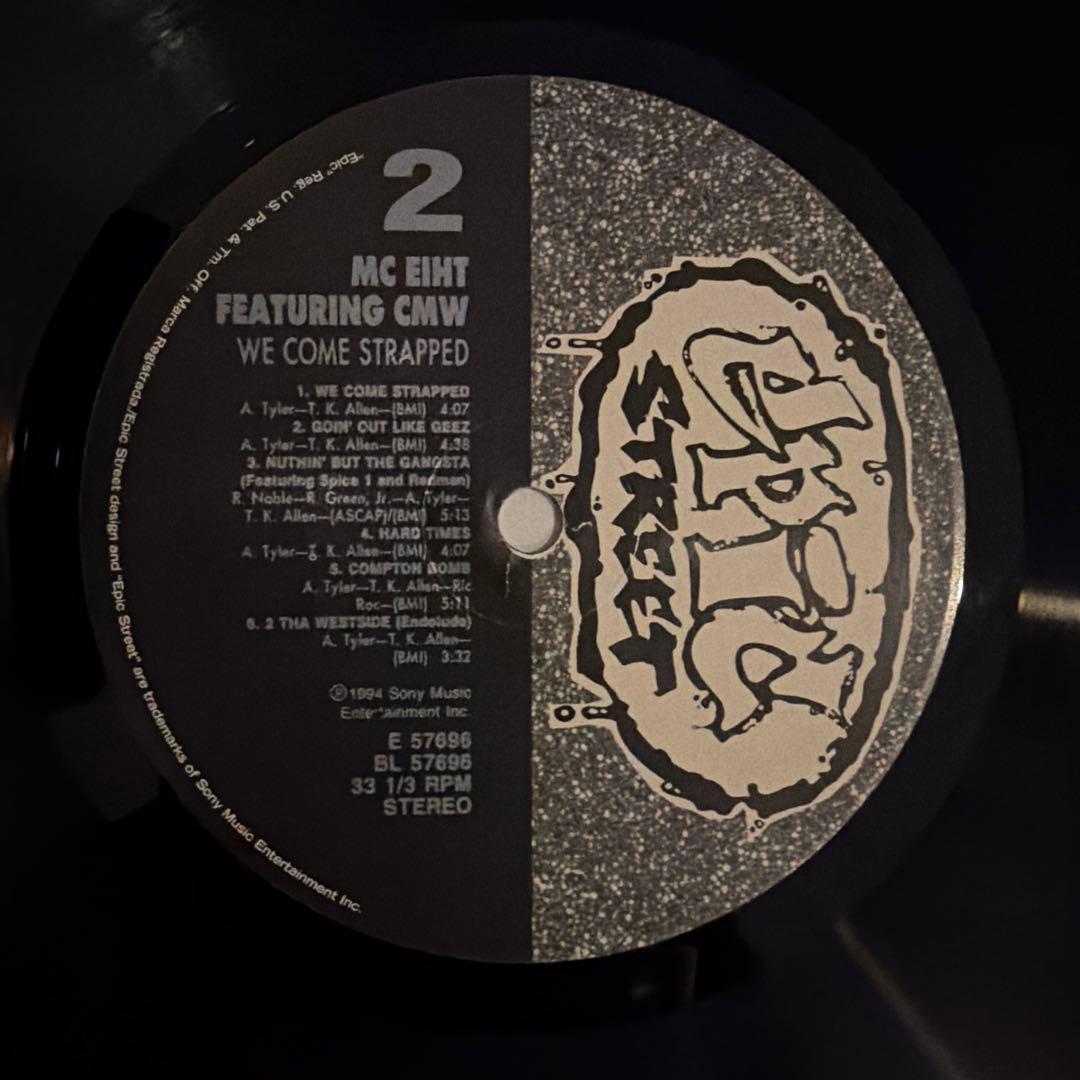 MC eiht / We Come Strapped LP レコード