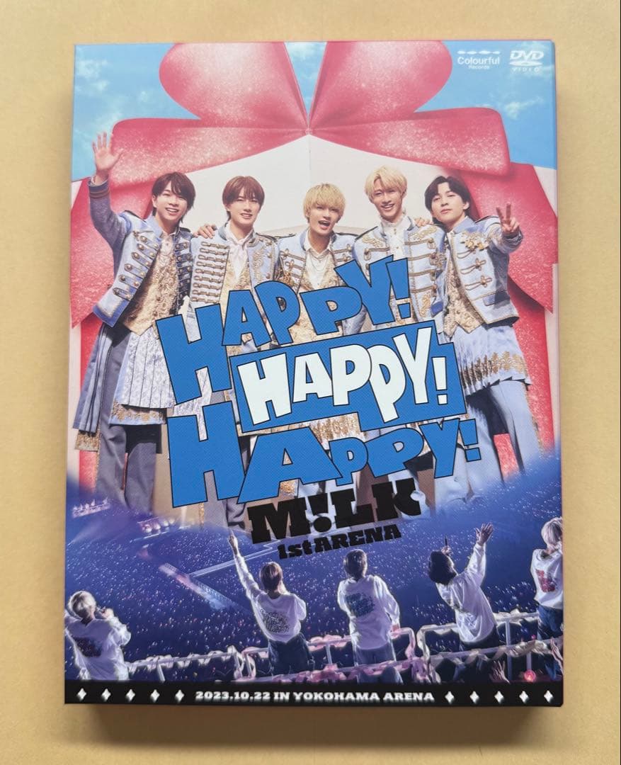 M!LK 1stARENA HAPPY!HAPPY!HAPPY!初回限定盤DVD