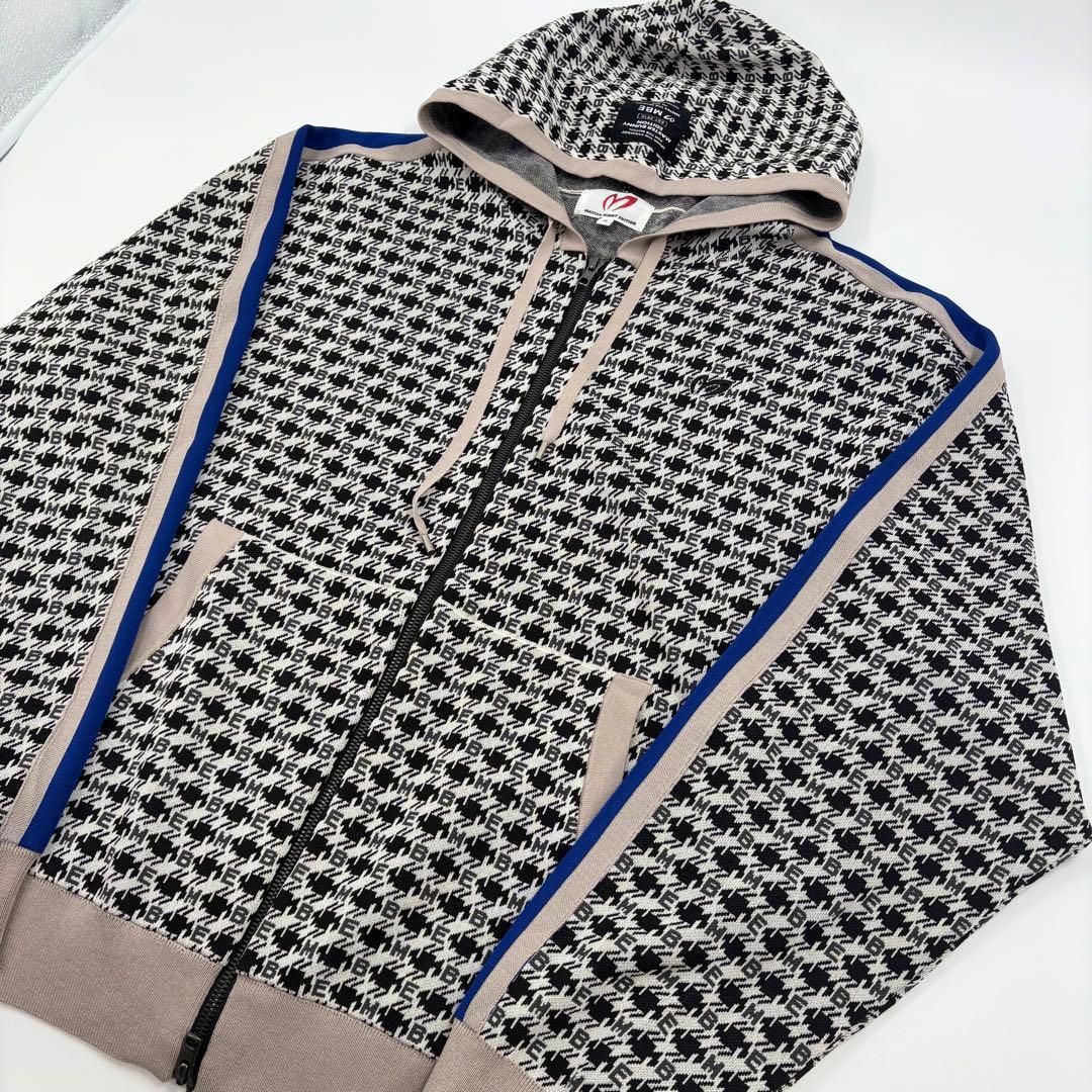 美品　マスターバニーエディション　モノグラム　ニットパーカー　6(XL 717