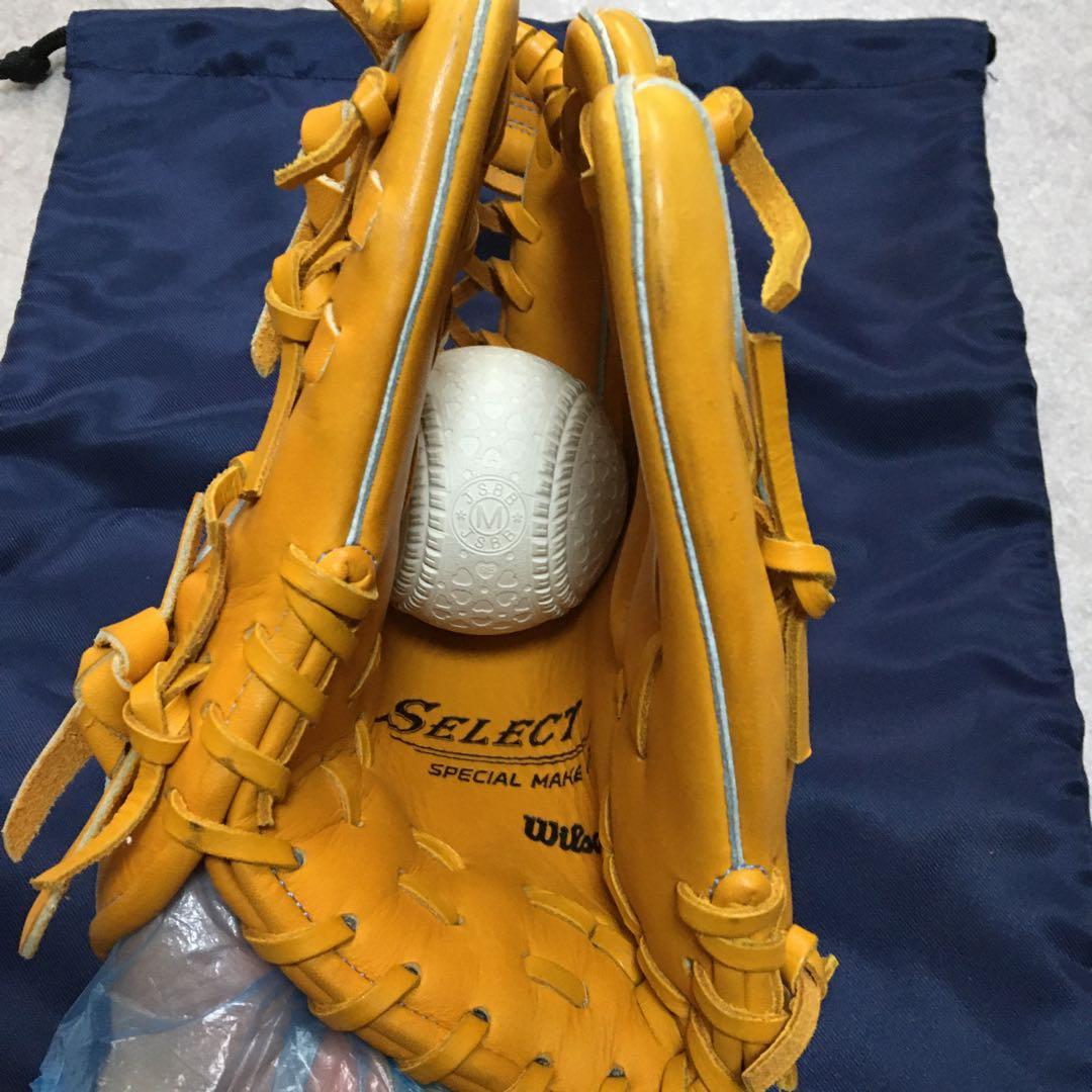 ウィルソン 一般 大人用 軟式 内野 野球 グローブ グラブ ◯タグ無 未使用品