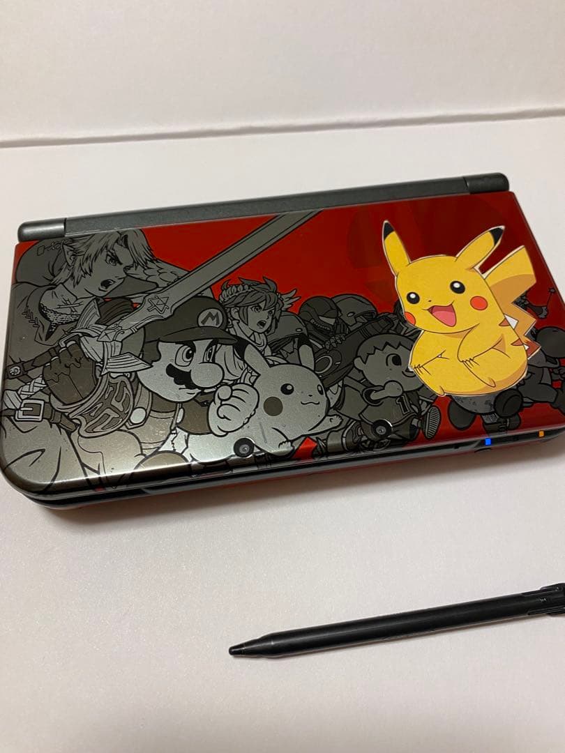 【希少】Newニンテンドー3DSLL 本体 スマブラエディション