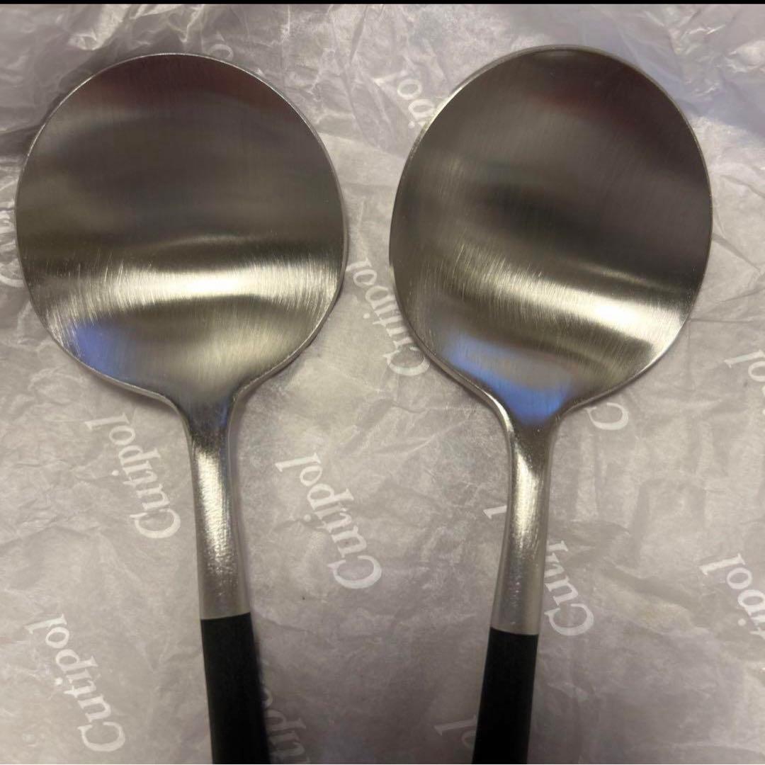 正規品 Cutipol クチポール　GOA Black Silver ペアセット