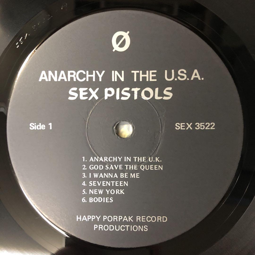 Bootleg シドが観客にベースを振り下ろした SEX PISTOLS LP