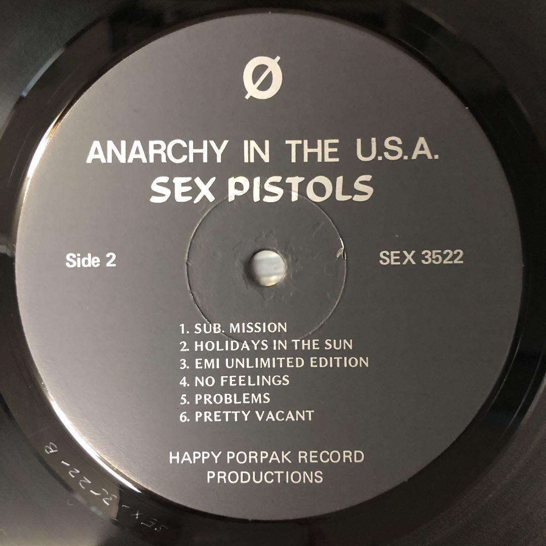 Bootleg シドが観客にベースを振り下ろした SEX PISTOLS LP