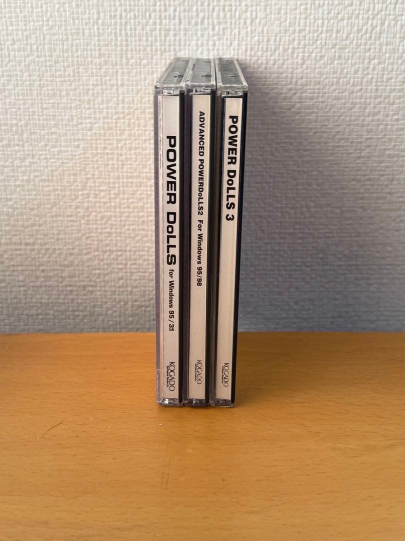 POWER DOLLS パワードール シリーズ 3本セット Windows 95