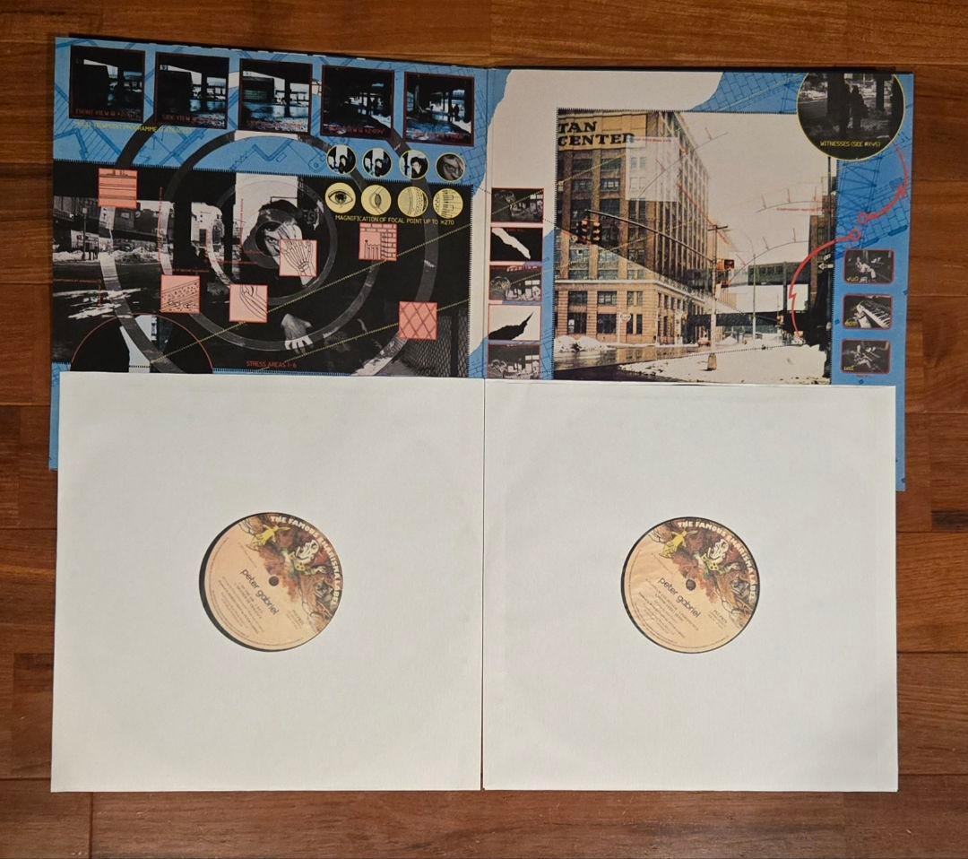 Peter Gabriel　 LP 4枚セット　希少　美品