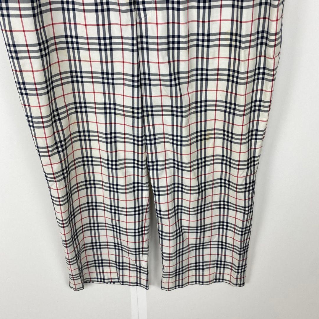 訳あり BURBERRY GOLF バーバリーゴルフ ノバチェックパンツ 13号
