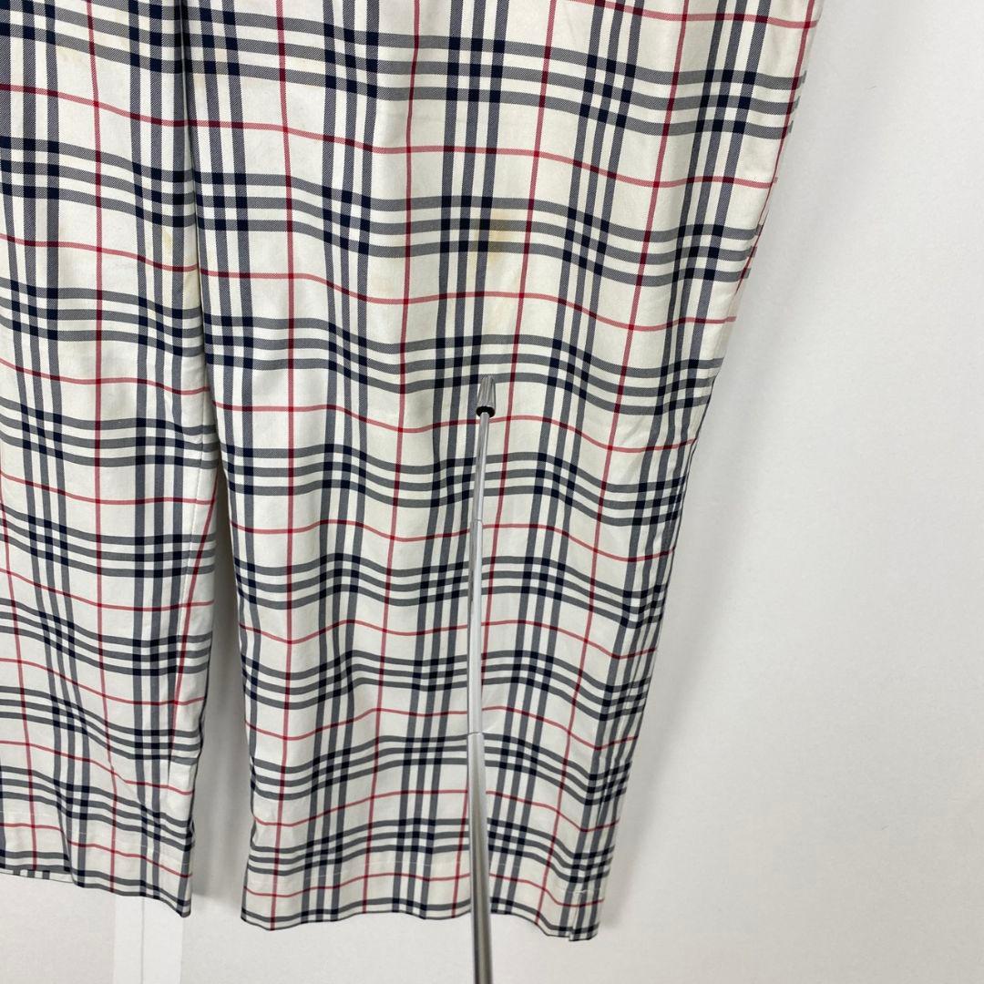訳あり BURBERRY GOLF バーバリーゴルフ ノバチェックパンツ 13号