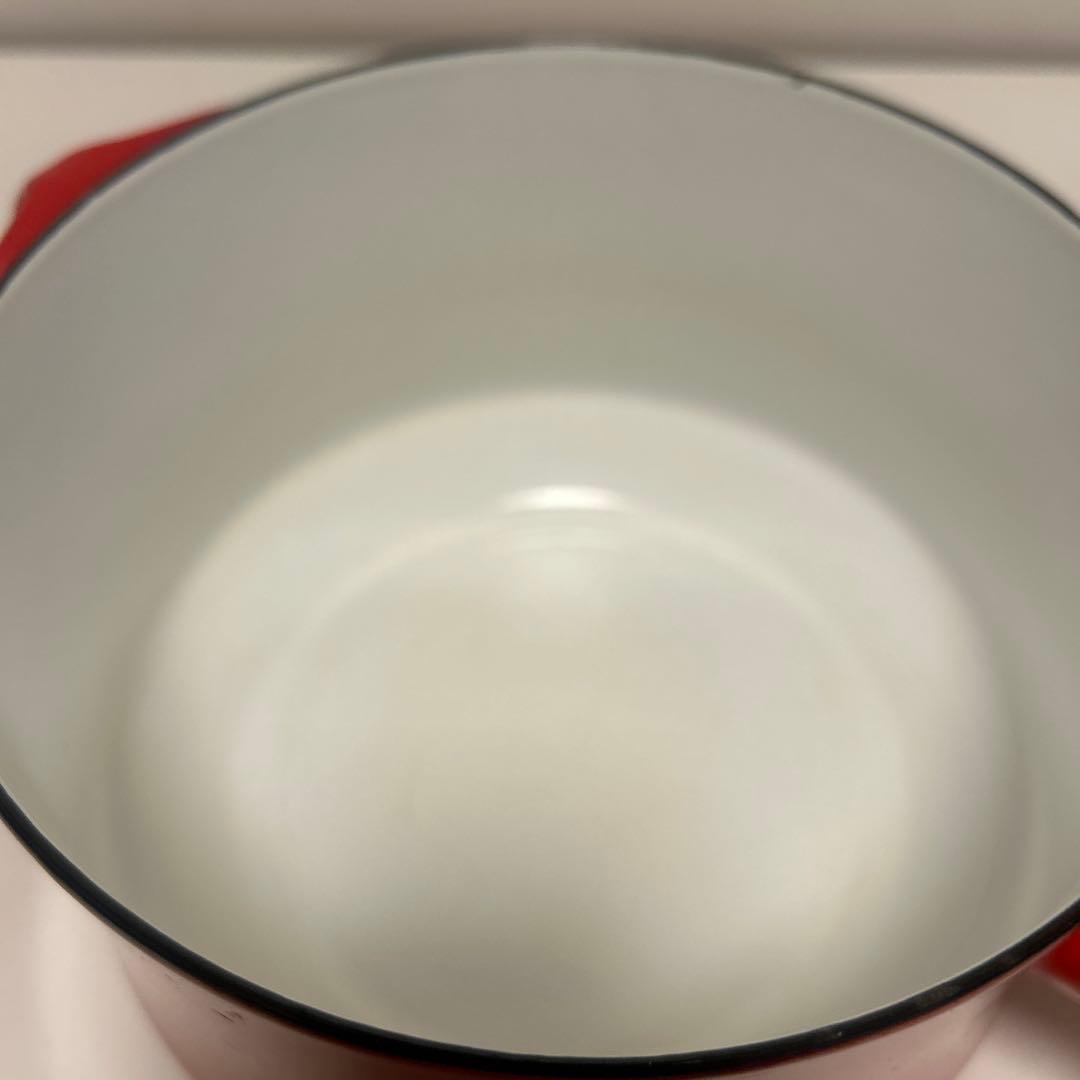 DANSK 赤い片手鍋　18cm