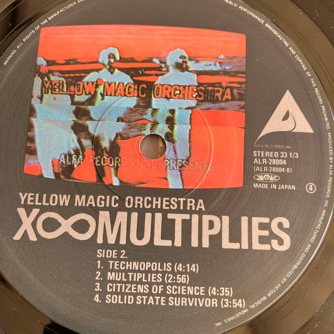 YMO YELLOW MAGIC ORCHESTRA X∞MULTIPLIES