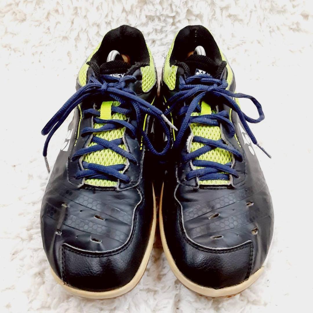 美品 27.5㎝◎YONEX ヨネックス バトミントンシューズ ブラック 黒