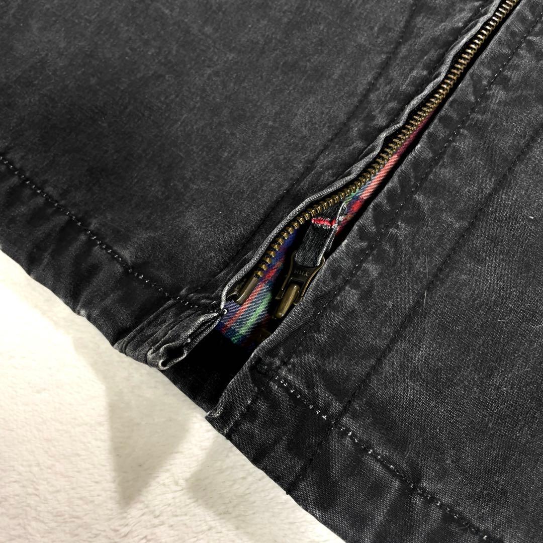 ガイジンメイド ブラックデニム フーディ ワークジャケット 黒 S~M
