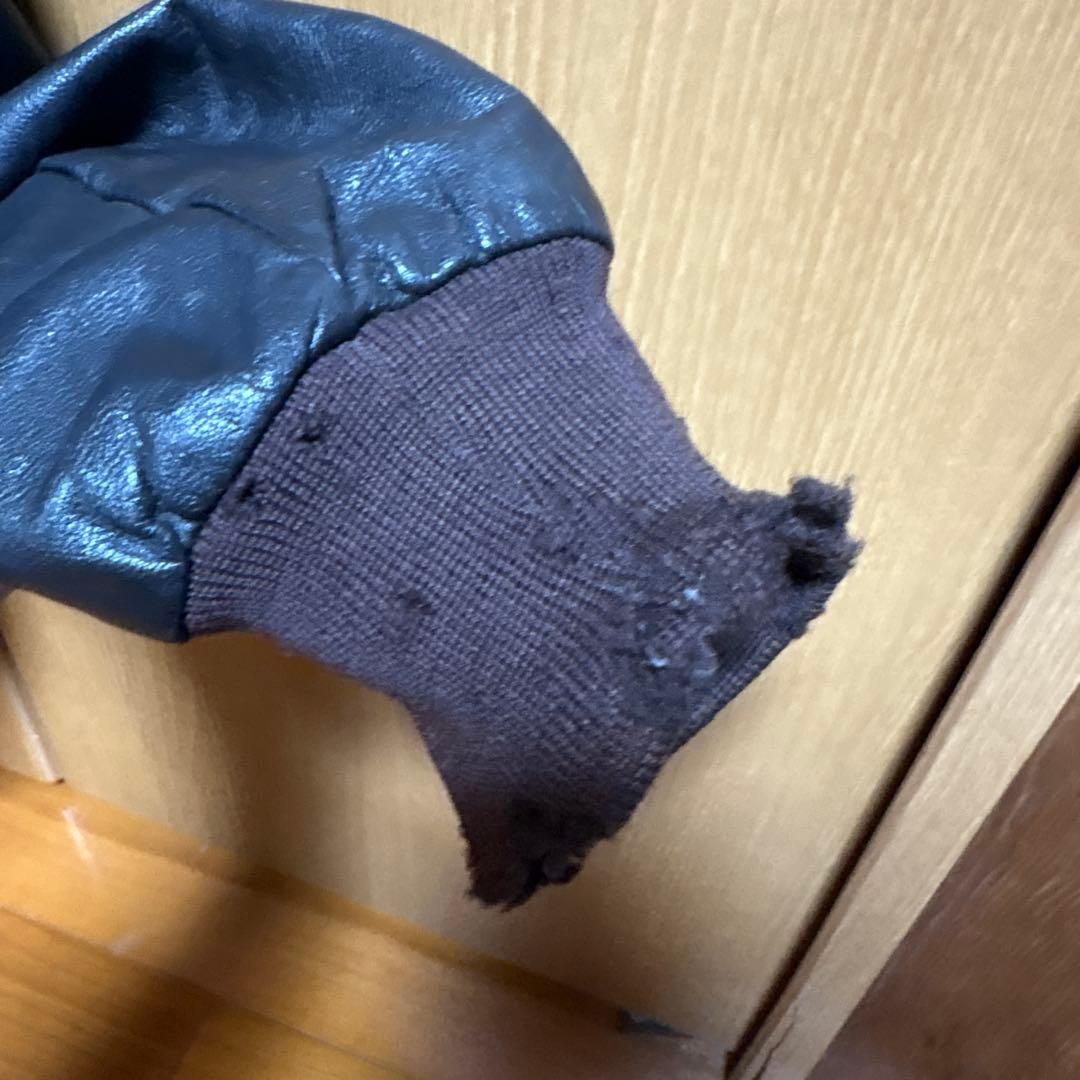 【米国製】L.L.Bean A-2レザージャケットフライトジャケット 80s