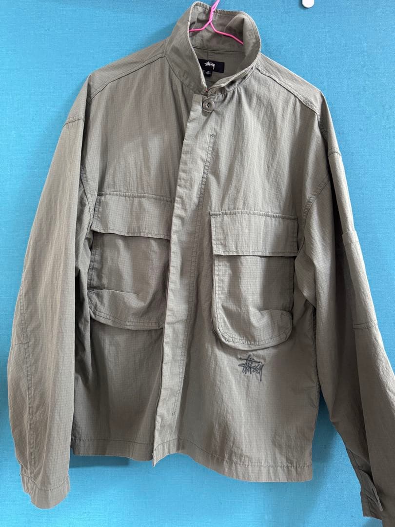 試着のみ　STUSSY MILITARY OVERSHIRT size M