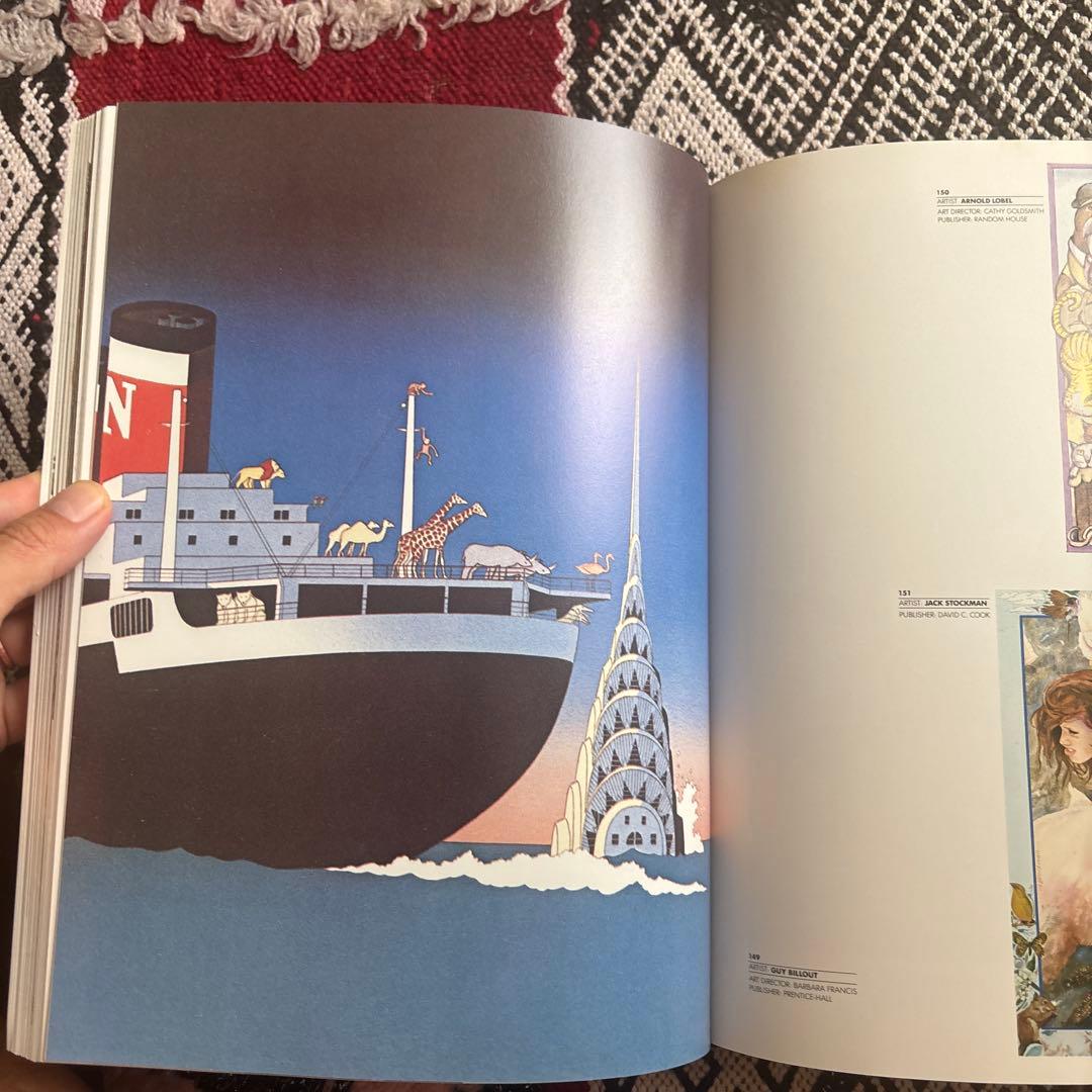 定価15000円アメリカのポップで創造性の高いイラスト集　全415ページ