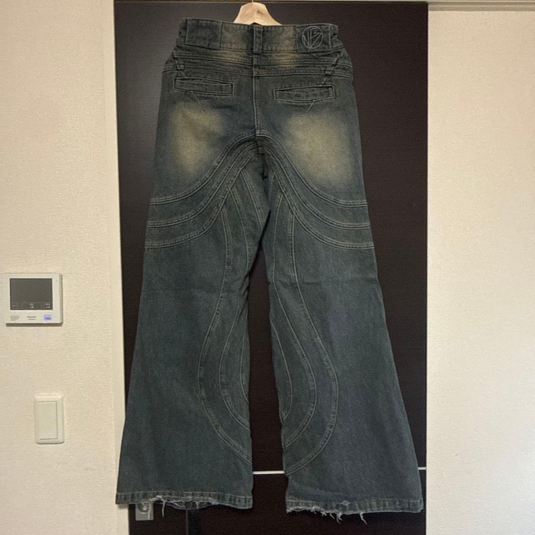 パンツ No Faith Studios Heavy Wave Denim