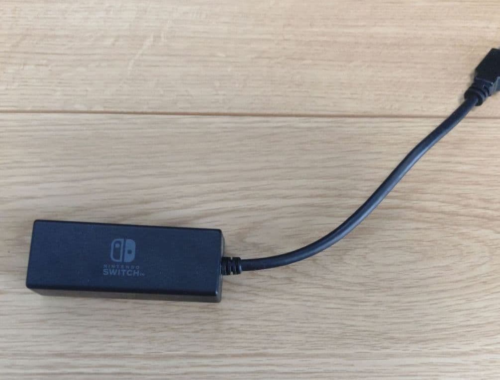 Nintendo Switch 本体 グレー カバー、有線LANアダプター