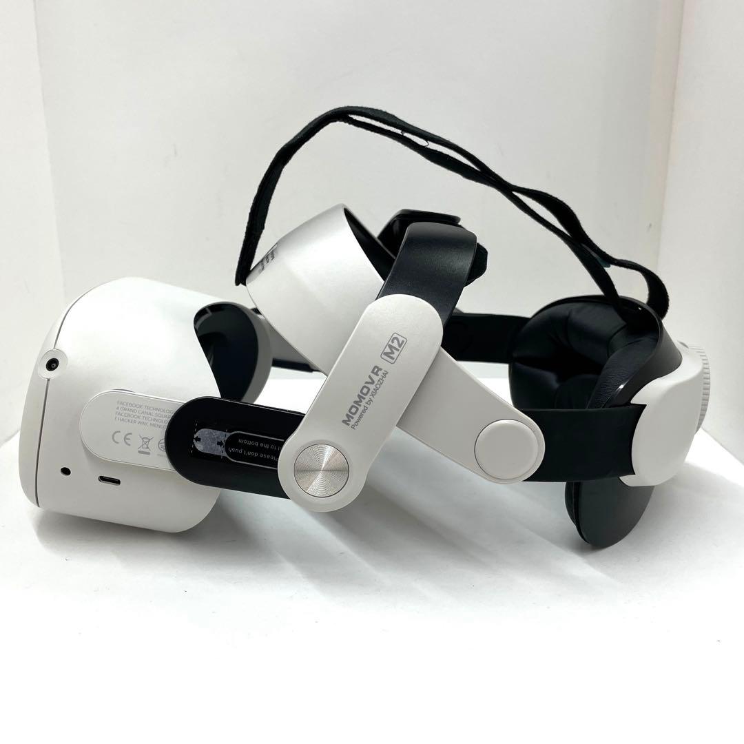 Quest 2 256GB VRヘッドセット MOMOVR M2装着
