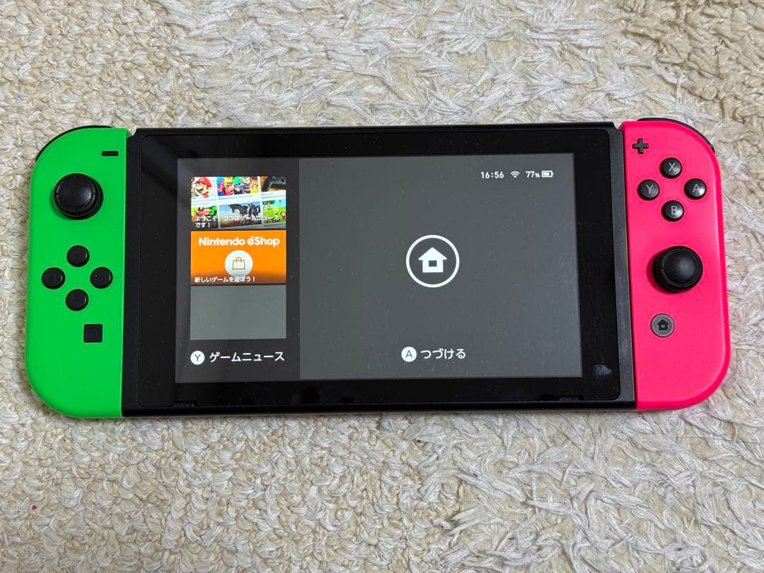 Nintendo Switch ネオンブルー/レッド +おまけコントローラー2個
