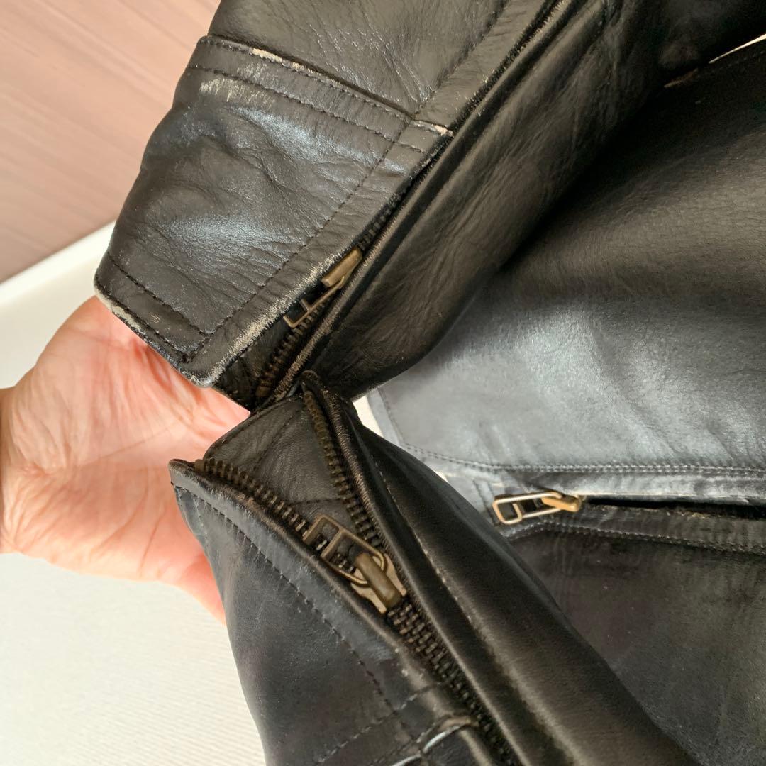 ハロルズギア　レザージャケット　L