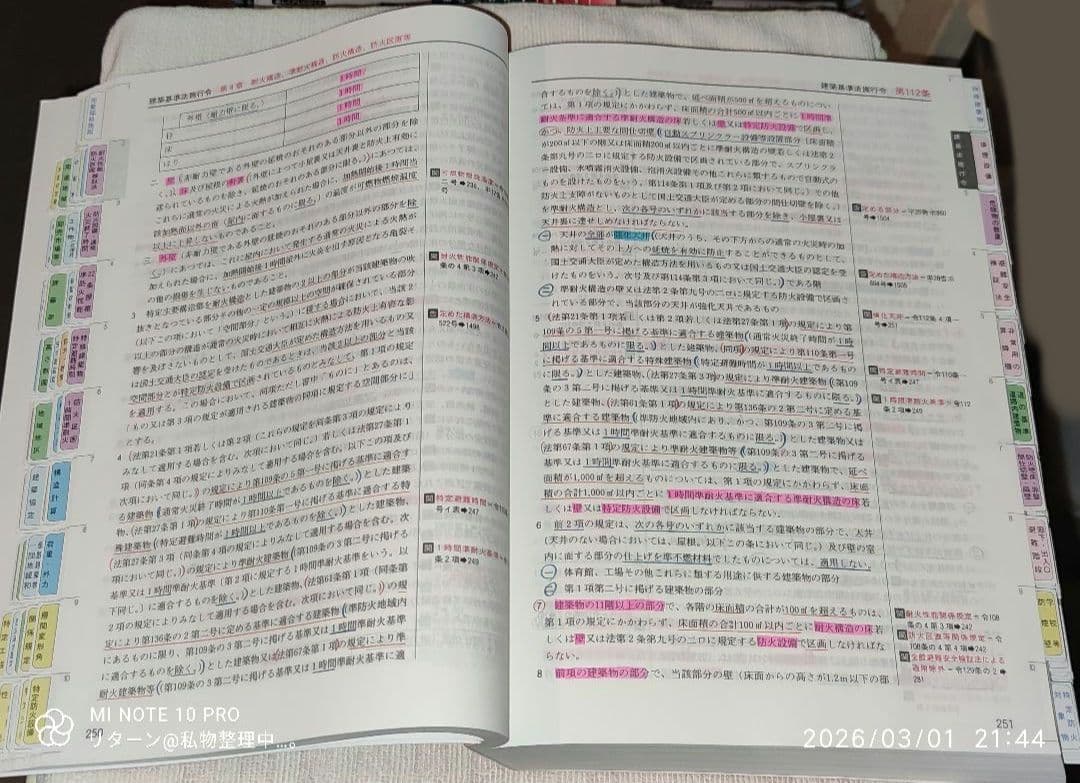 建築基準法 関係法令集 一級建築士 2025年版 令和7年 中古