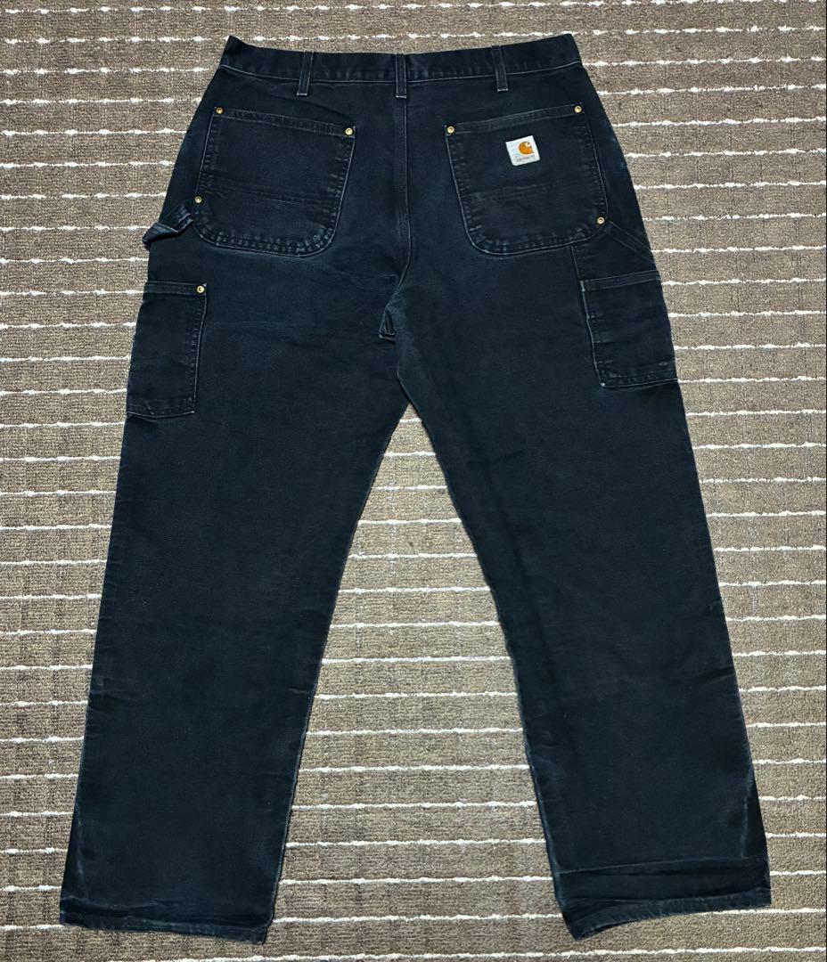 雰囲気○ carhartt ダブルニーペインターパンツ 34×30 アメリカ製