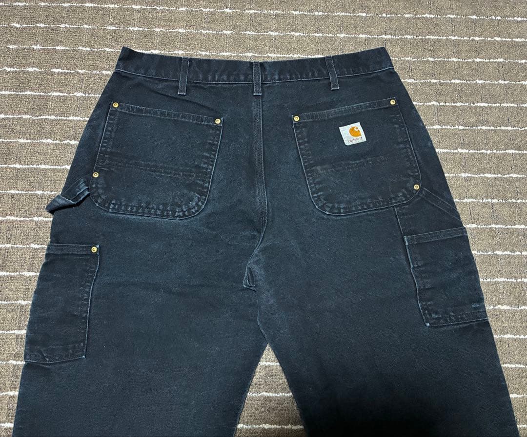 雰囲気○ carhartt ダブルニーペインターパンツ 34×30 アメリカ製