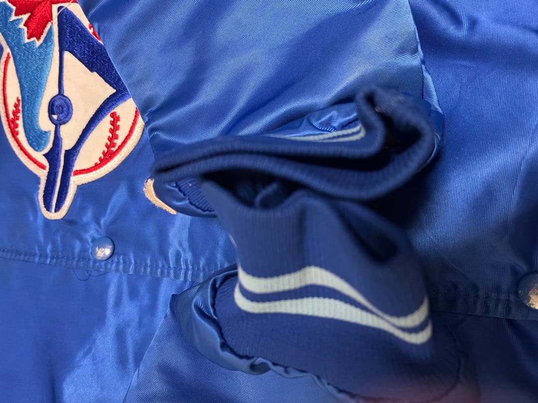 90年代スターターmlbトロントブルージェイズ　スタジャン古着ヴィンテージ