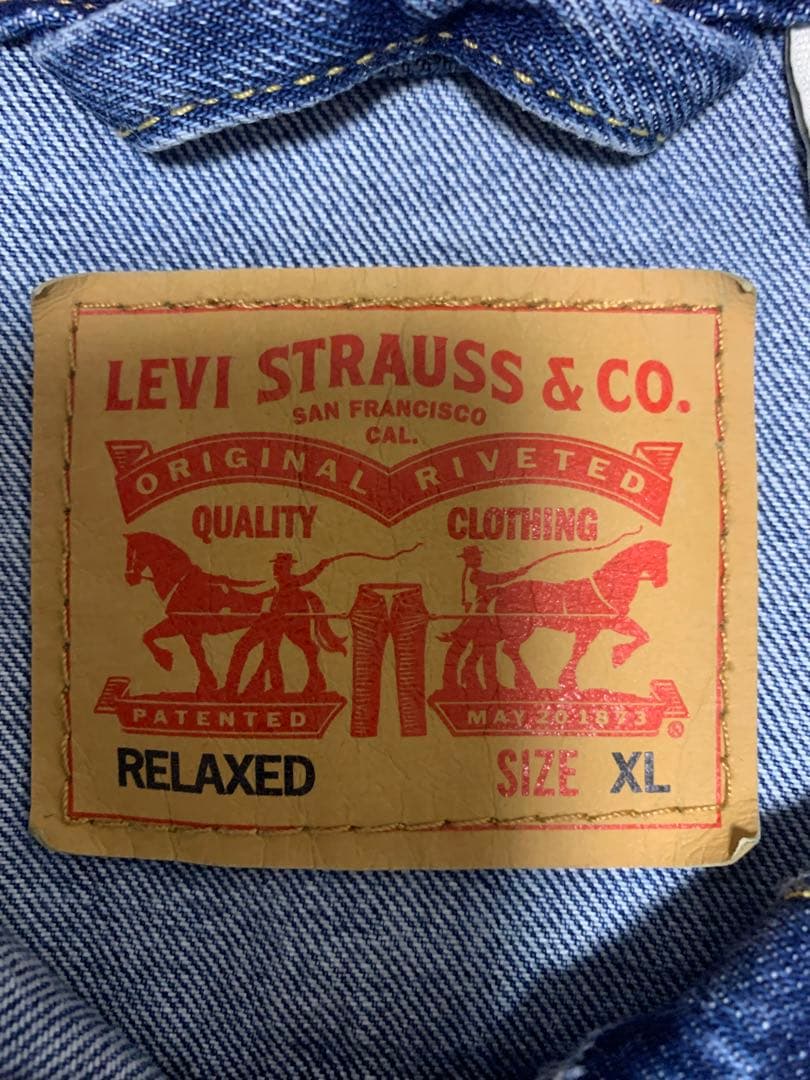 『1日限定特別価格』LEVI'S デニムジャケット XL
