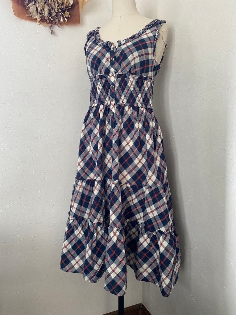 美品　BURBERRY BLUE LABEL 38 ワンピース　チェック